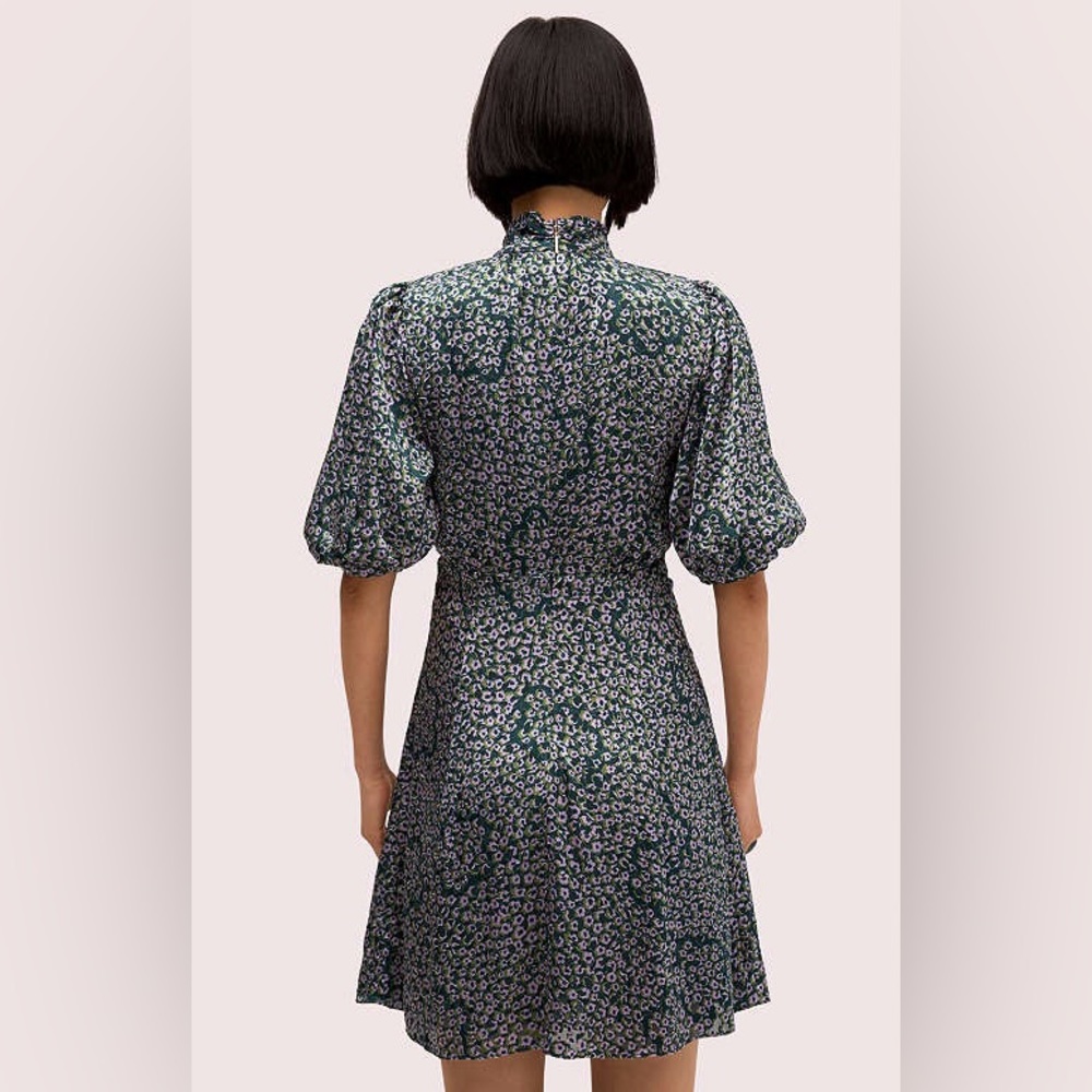♠️ NWOT! Kate Spade Floral Mini Dress - Picture 4 of 9